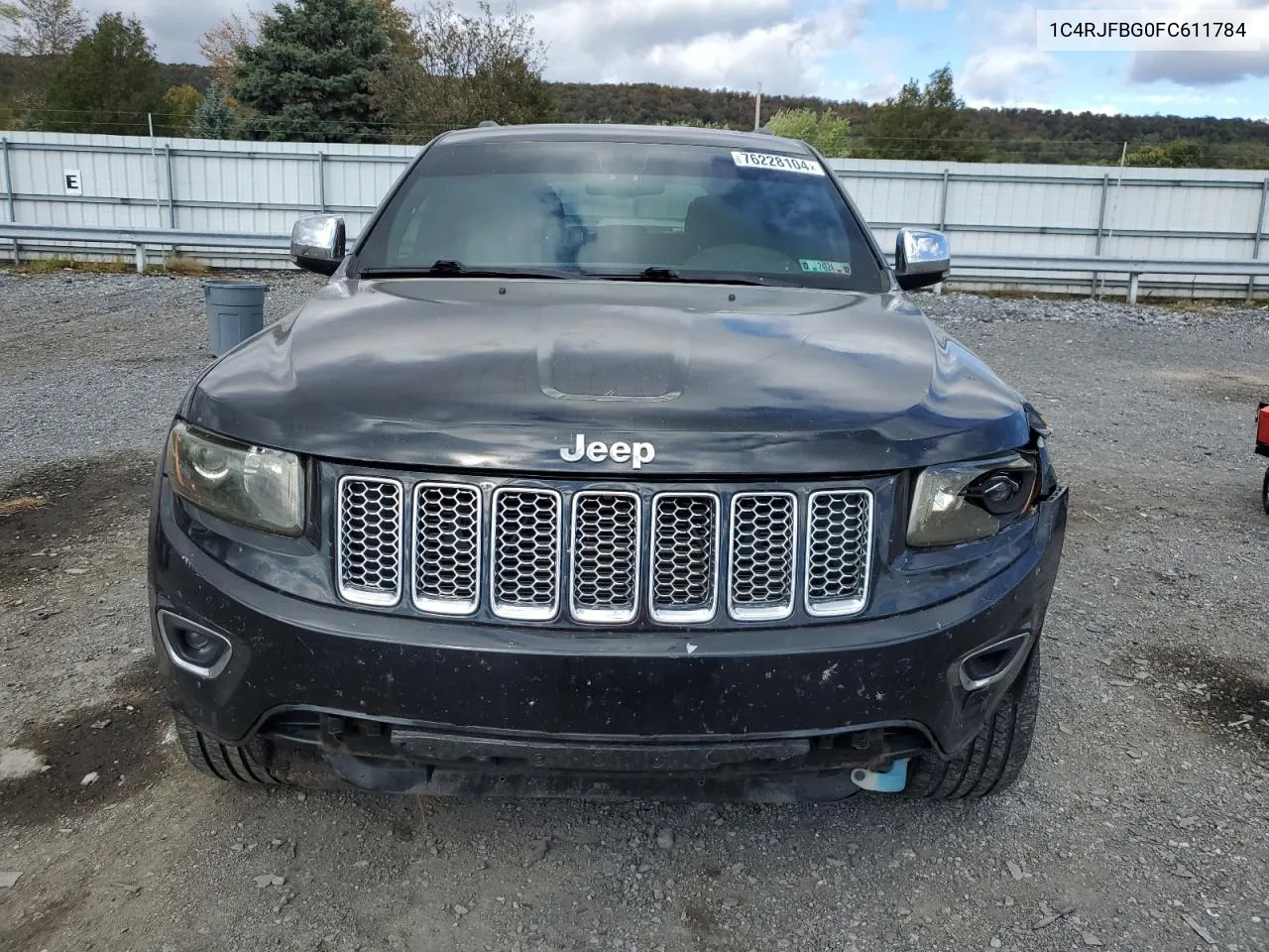 2015 Jeep Grand Cherokee Limited VIN: 1C4RJFBG0FC611784 Lot: 76228104