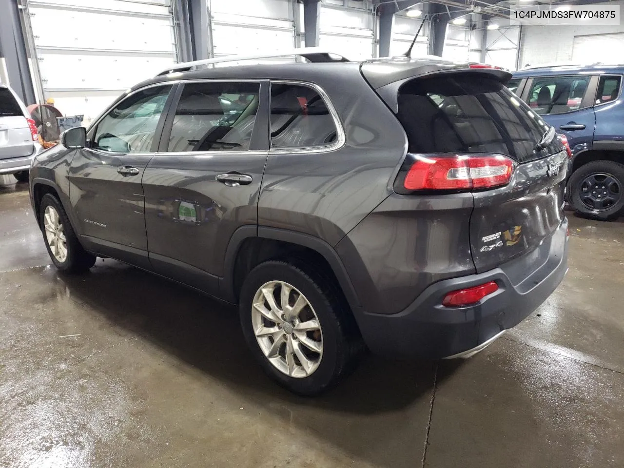 2015 Jeep Cherokee Limited VIN: 1C4PJMDS3FW704875 Lot: 76252584