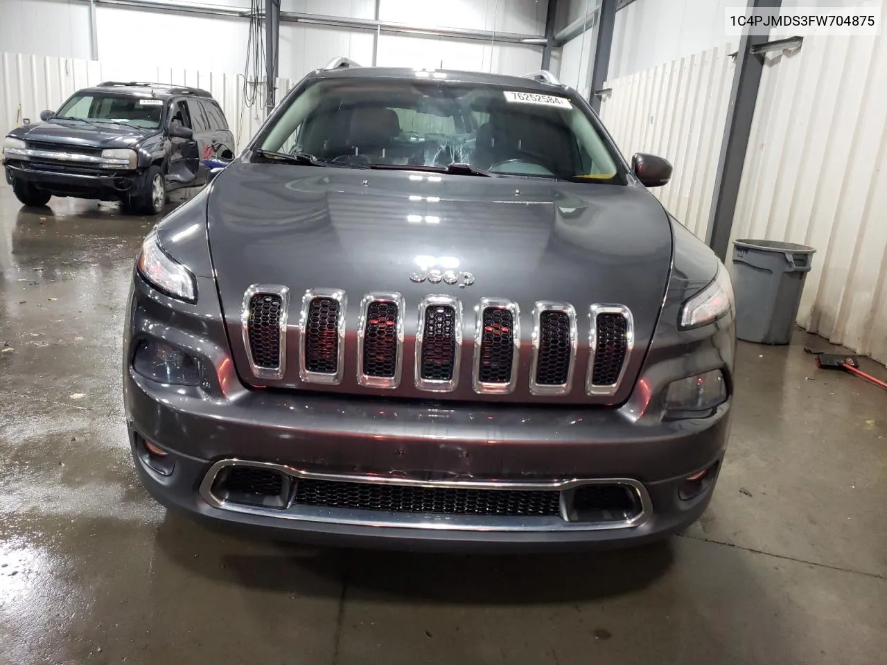 2015 Jeep Cherokee Limited VIN: 1C4PJMDS3FW704875 Lot: 76252584