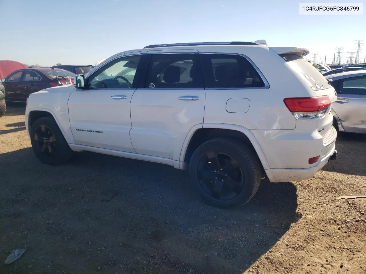 2015 Jeep Grand Cherokee Overland VIN: 1C4RJFCG6FC846799 Lot: 76256594