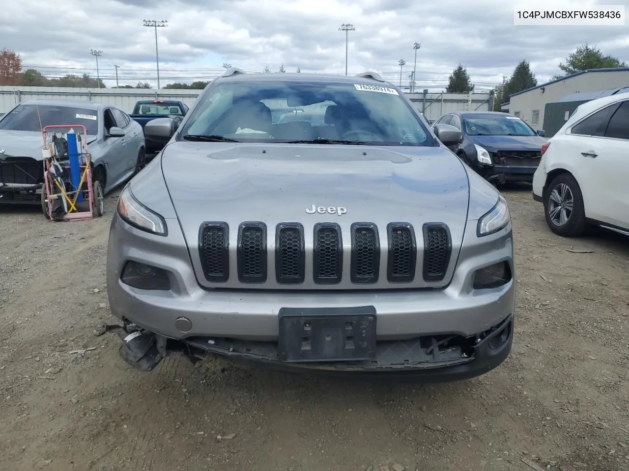 2015 Jeep Cherokee Latitude VIN: 1C4PJMCBXFW538436 Lot: 76338974