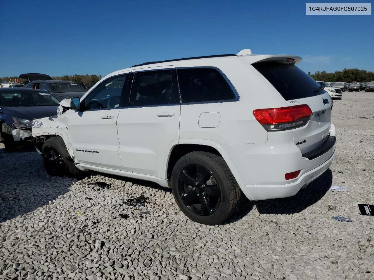 2015 Jeep Grand Cherokee Laredo VIN: 1C4RJFAG0FC607025 Lot: 76371354