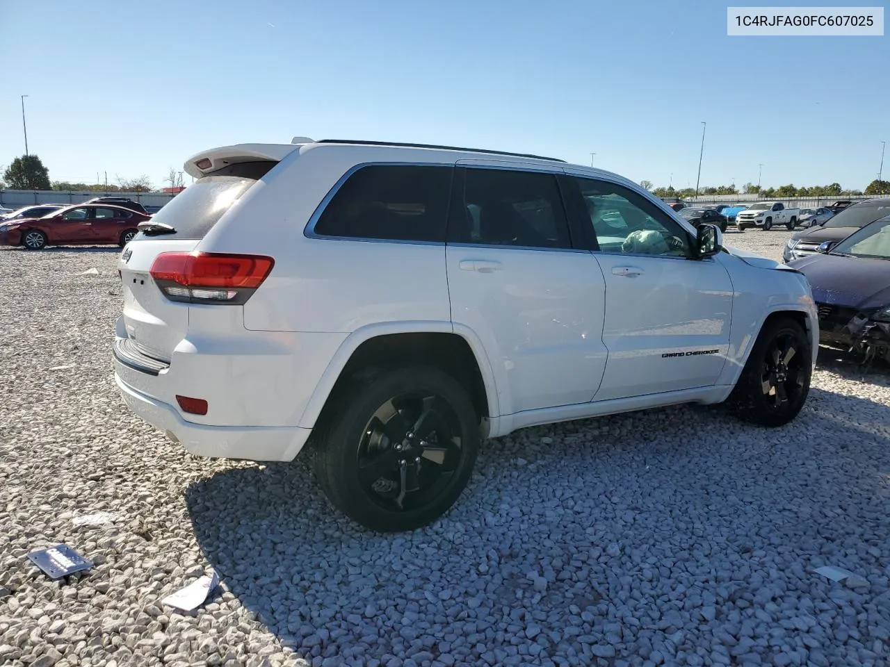 2015 Jeep Grand Cherokee Laredo VIN: 1C4RJFAG0FC607025 Lot: 76371354