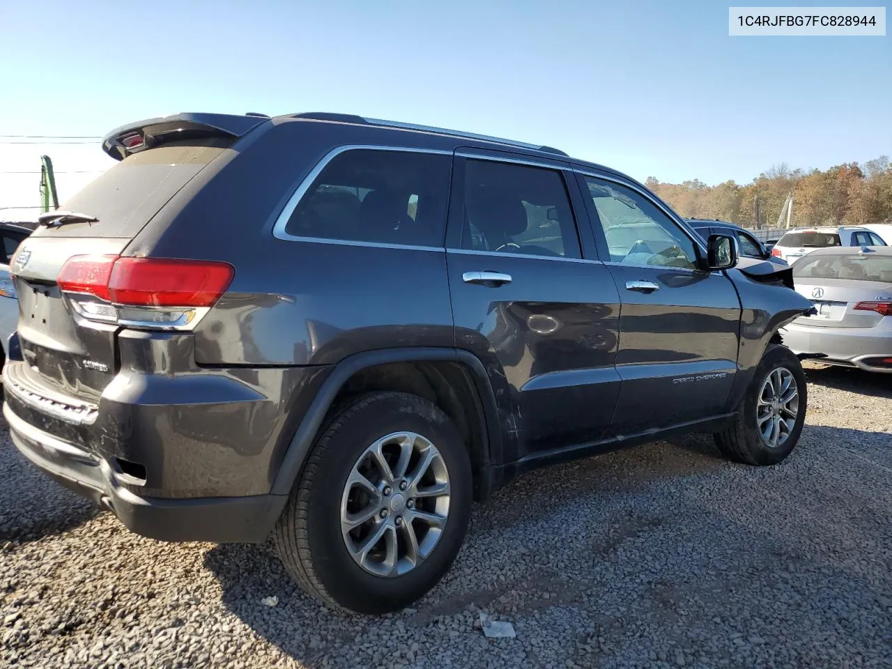 2015 Jeep Grand Cherokee Limited VIN: 1C4RJFBG7FC828944 Lot: 76377304