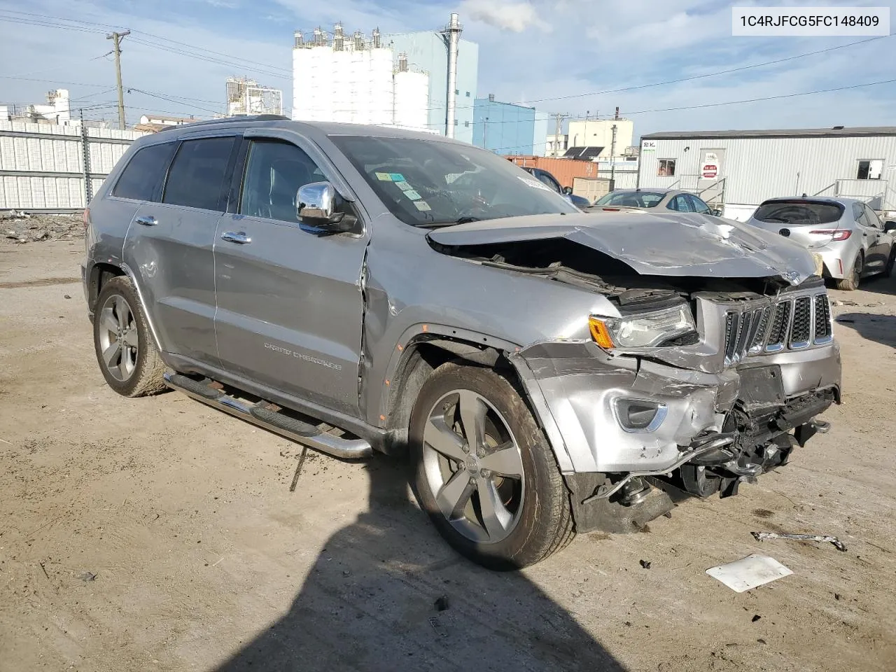 2015 Jeep Grand Cherokee Overland VIN: 1C4RJFCG5FC148409 Lot: 76382194