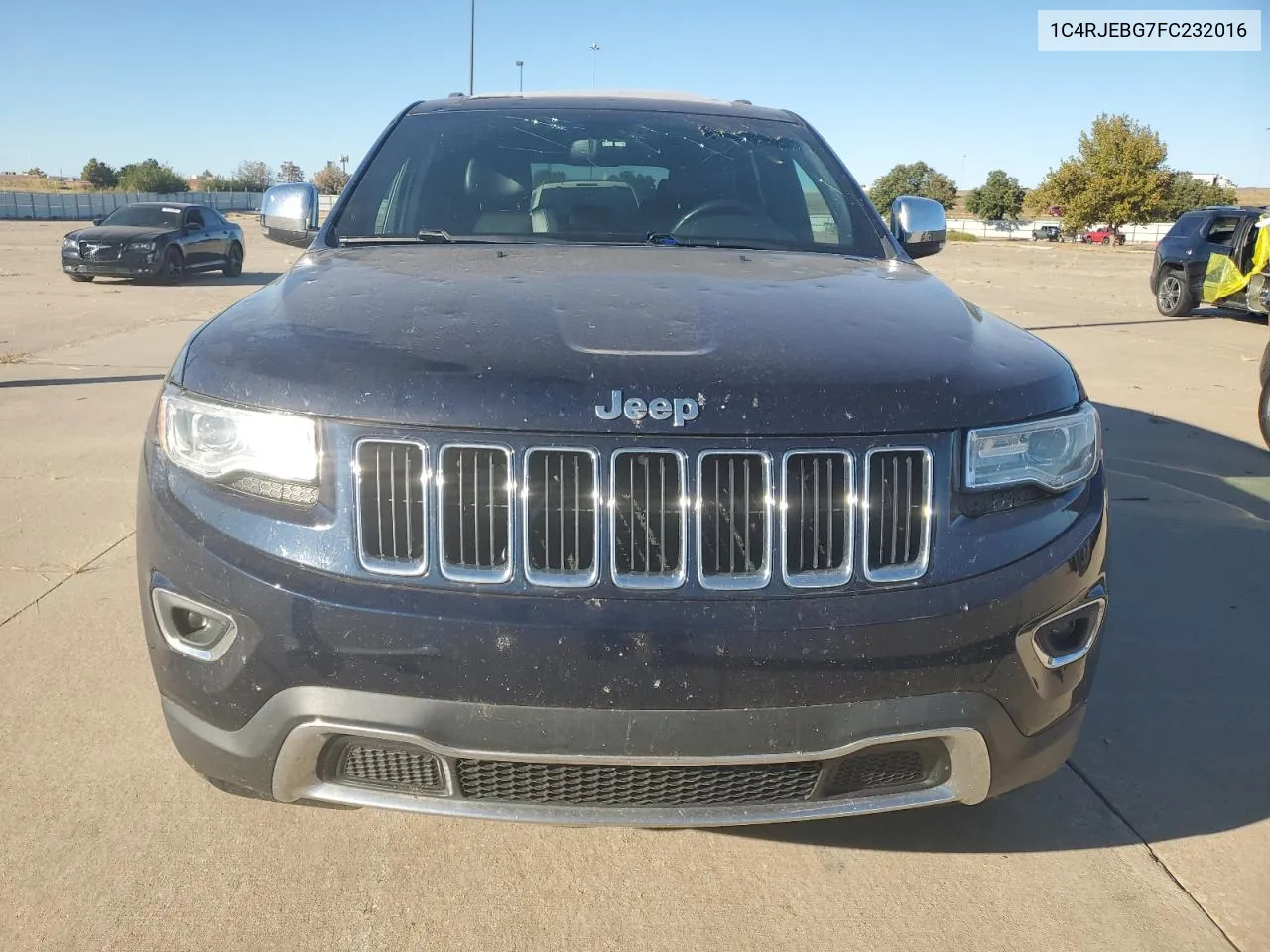 2015 Jeep Grand Cherokee Limited VIN: 1C4RJEBG7FC232016 Lot: 76416854