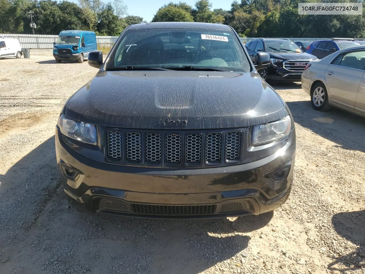 1C4RJFAG0FC724748 2015 Jeep Grand Cherokee Laredo