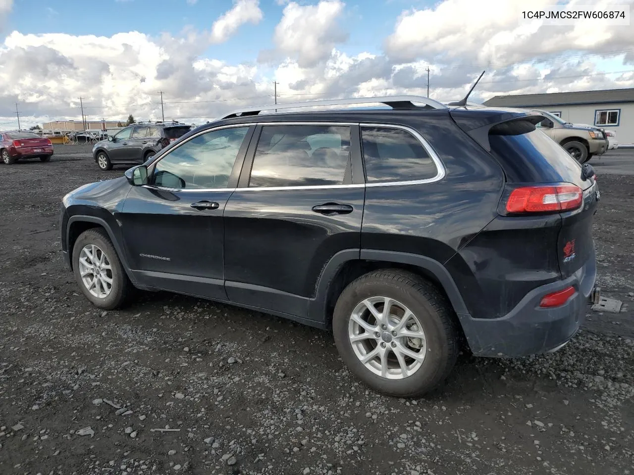 2015 Jeep Cherokee Latitude VIN: 1C4PJMCS2FW606874 Lot: 76531914