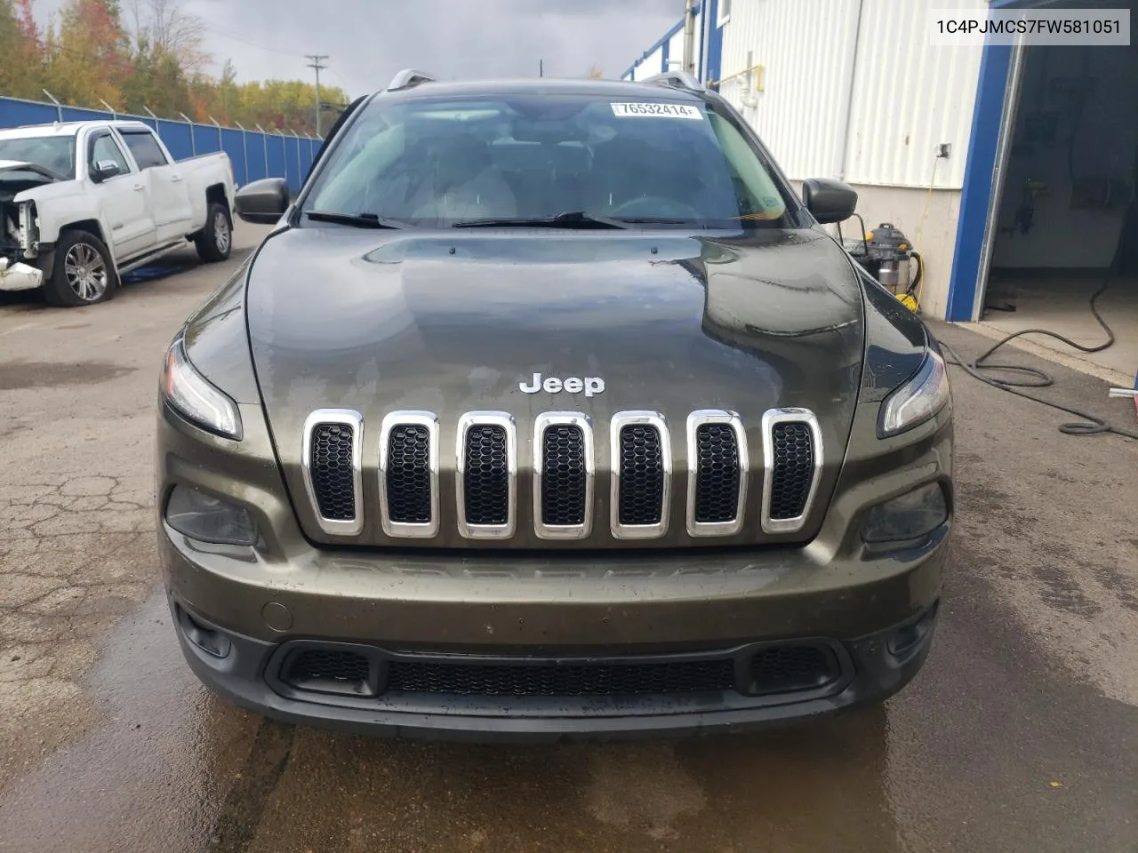 2015 Jeep Cherokee Latitude VIN: 1C4PJMCS7FW581051 Lot: 76532414