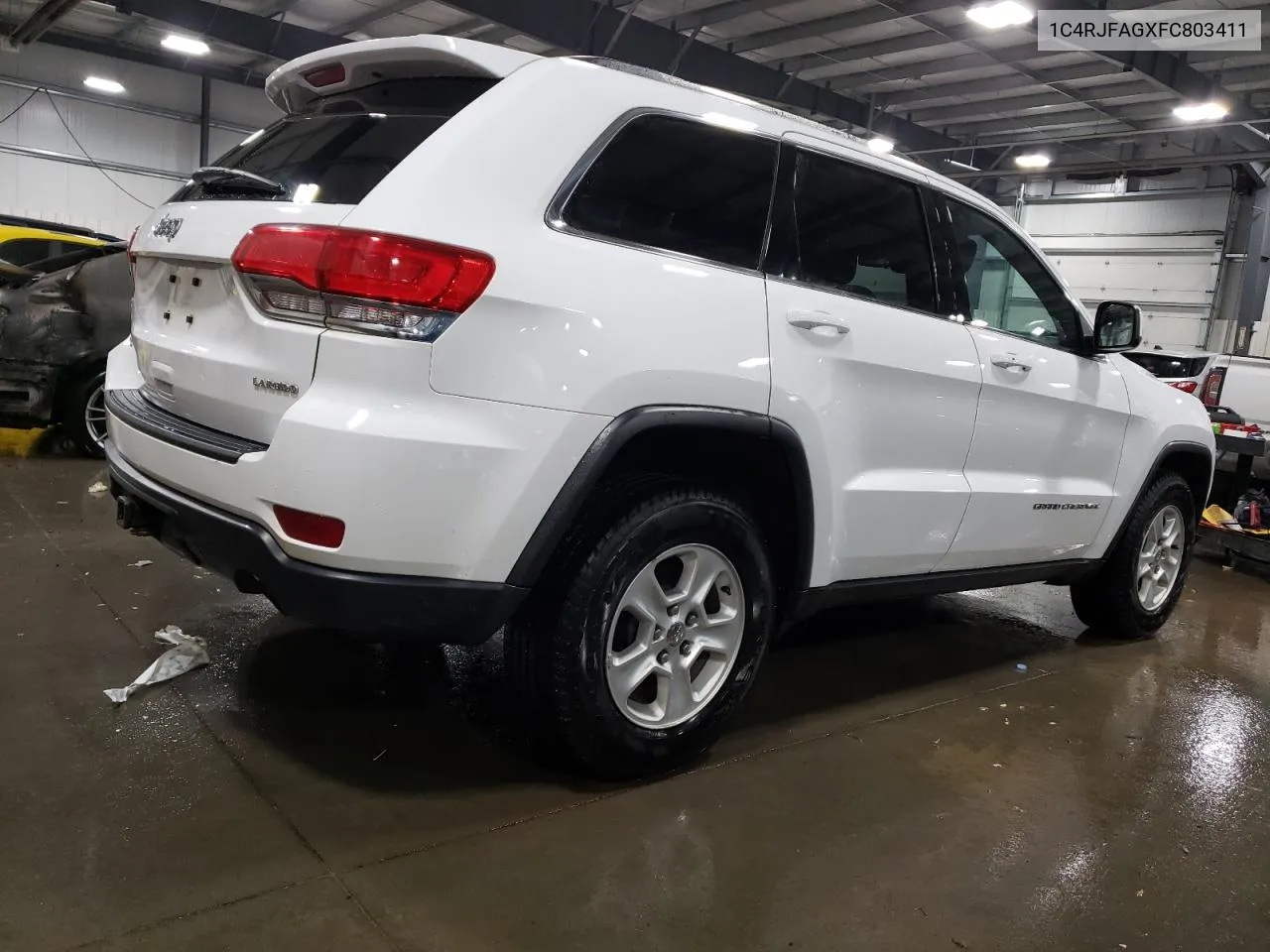 2015 Jeep Grand Cherokee Laredo VIN: 1C4RJFAGXFC803411 Lot: 76550334