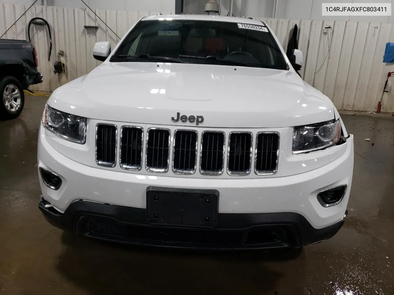 2015 Jeep Grand Cherokee Laredo VIN: 1C4RJFAGXFC803411 Lot: 76550334