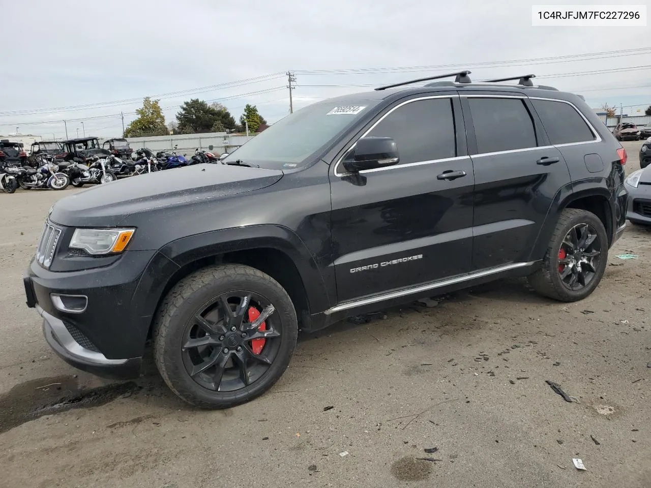 2015 Jeep Grand Cherokee Summit VIN: 1C4RJFJM7FC227296 Lot: 76592514