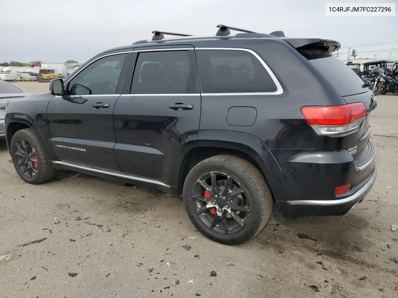 2015 Jeep Grand Cherokee Summit VIN: 1C4RJFJM7FC227296 Lot: 76592514