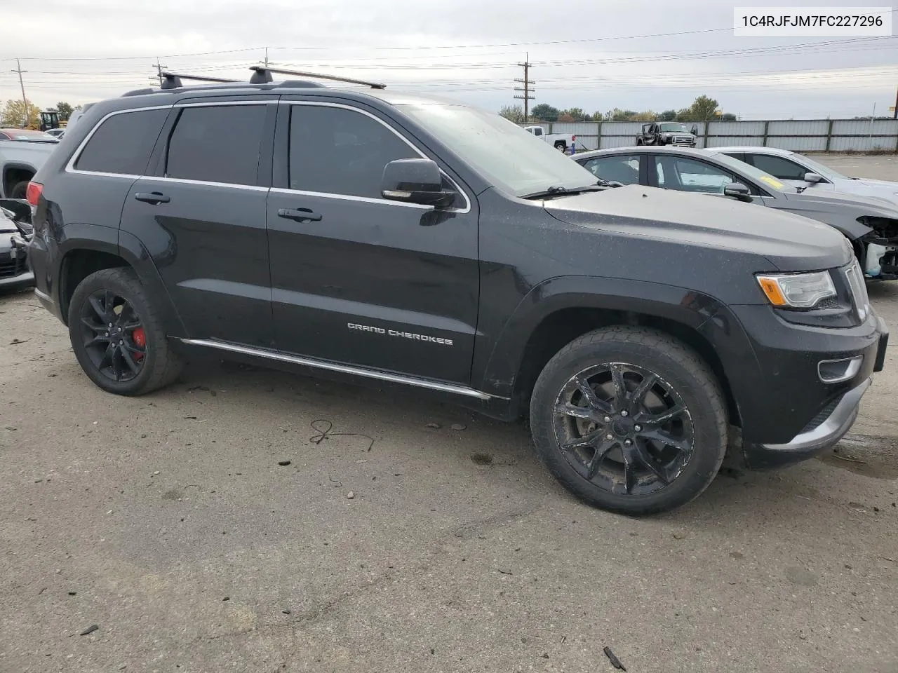 2015 Jeep Grand Cherokee Summit VIN: 1C4RJFJM7FC227296 Lot: 76592514