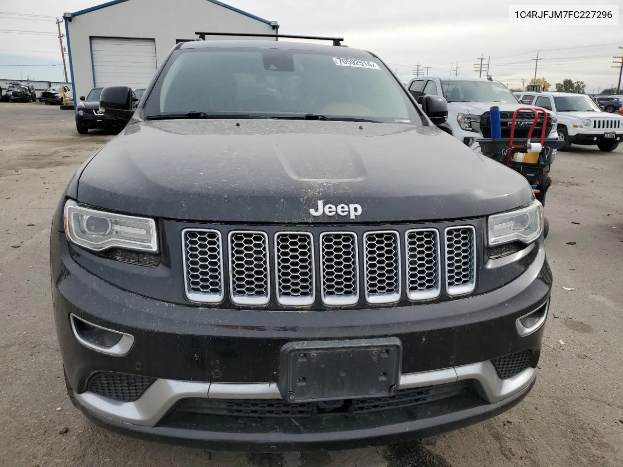 2015 Jeep Grand Cherokee Summit VIN: 1C4RJFJM7FC227296 Lot: 76592514