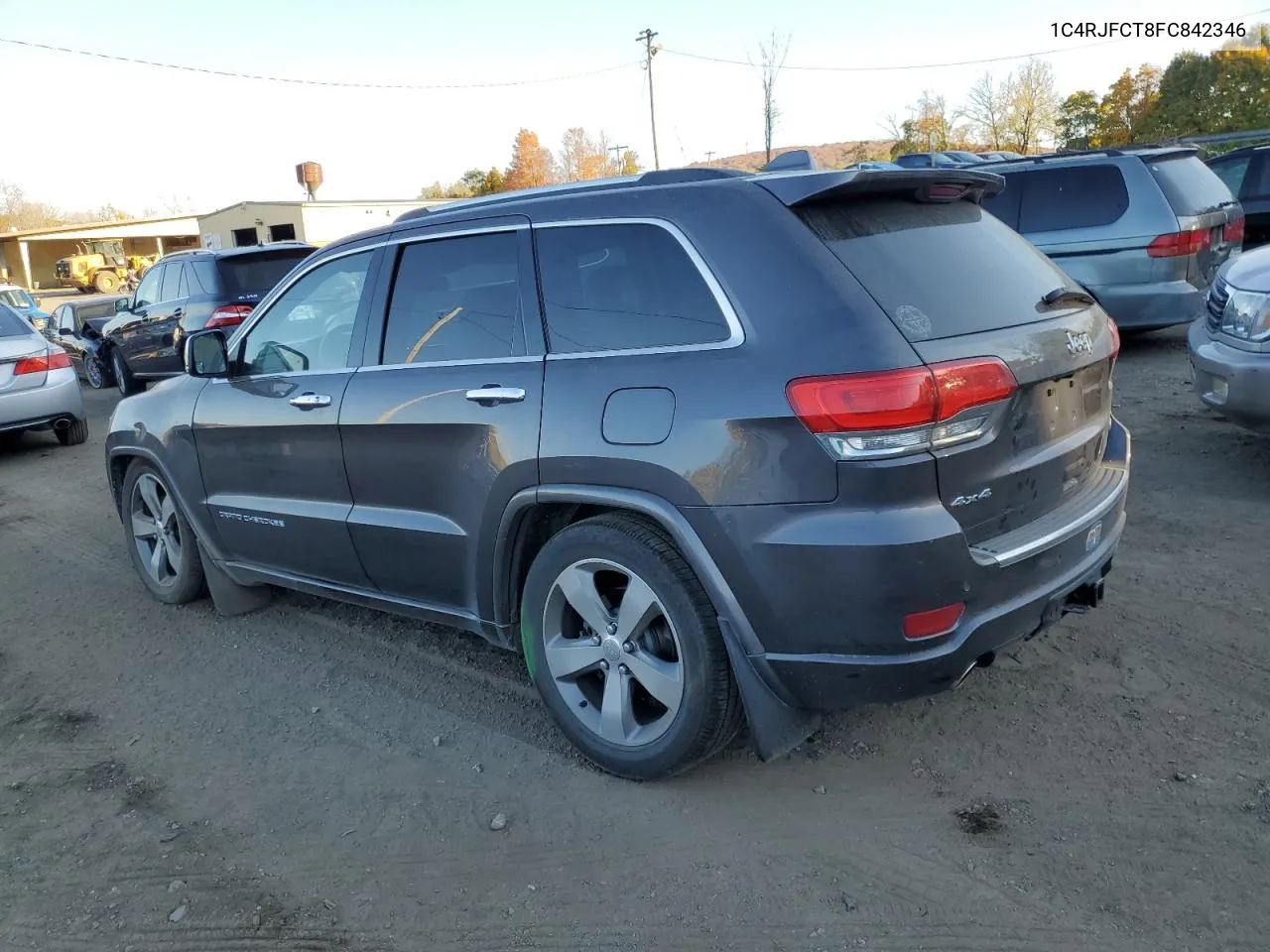 2015 Jeep Grand Cherokee Overland VIN: 1C4RJFCT8FC842346 Lot: 76693524