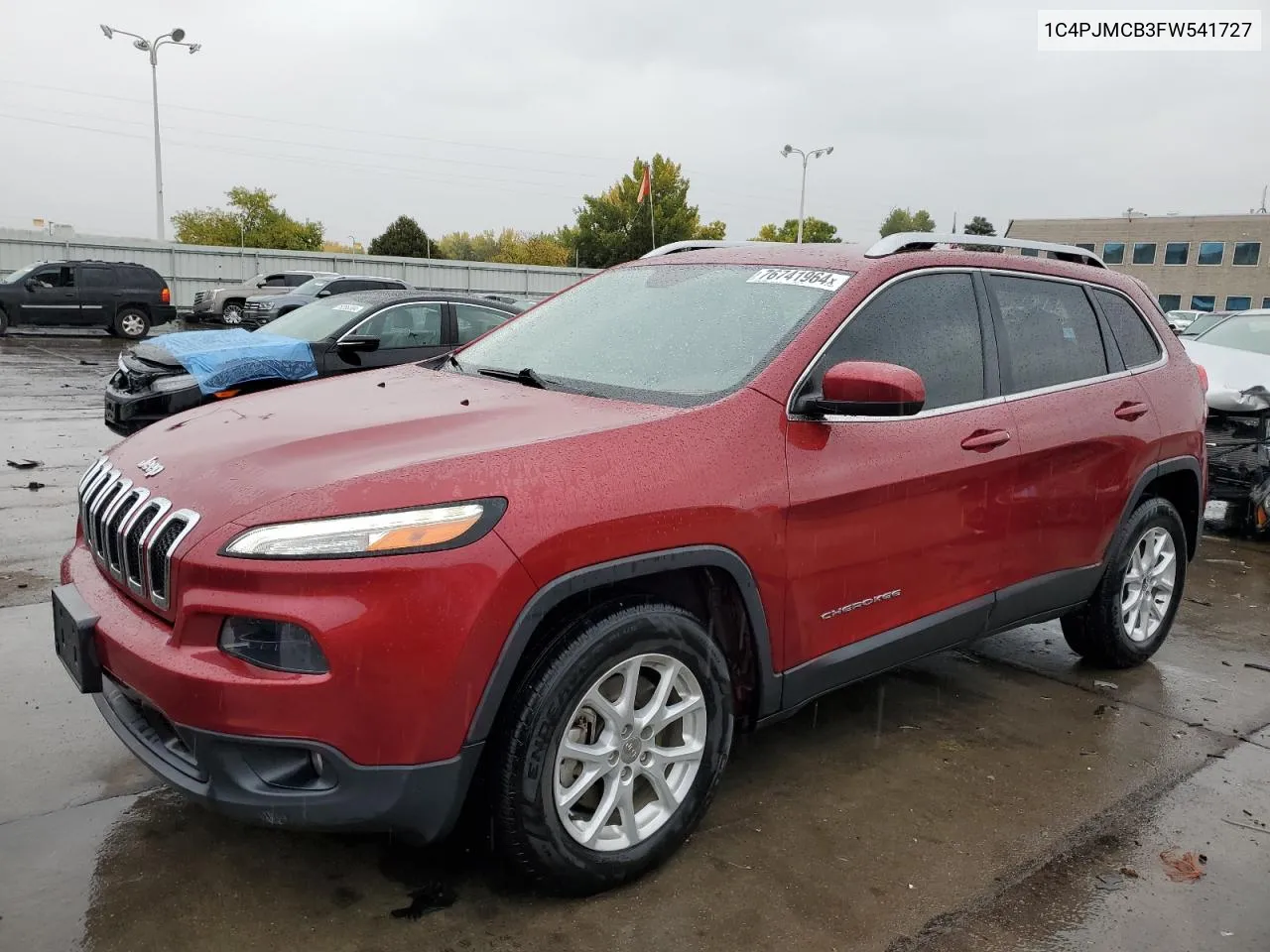 1C4PJMCB3FW541727 2015 Jeep Cherokee Latitude