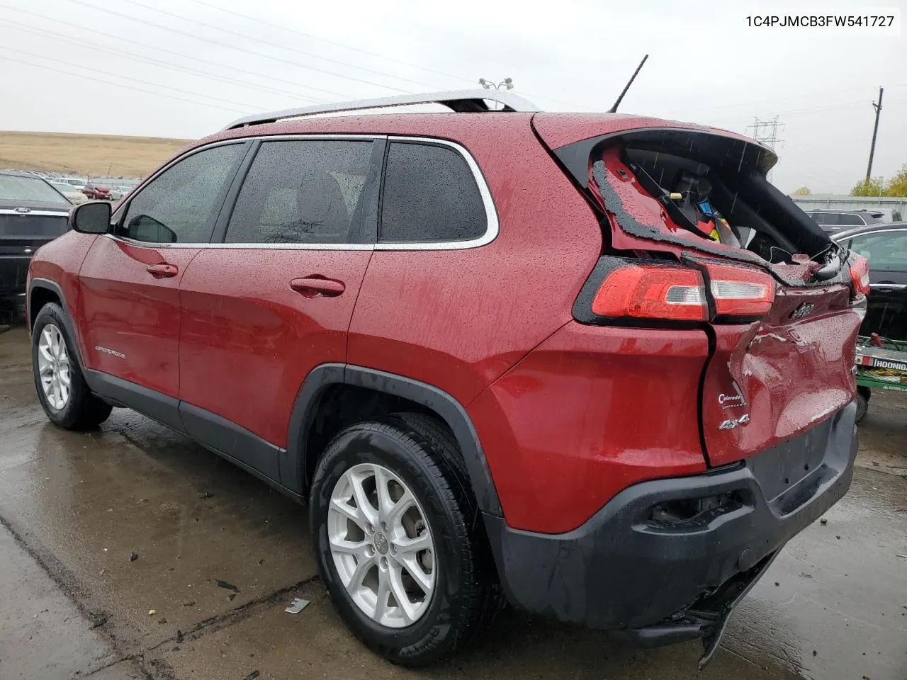 2015 Jeep Cherokee Latitude VIN: 1C4PJMCB3FW541727 Lot: 76741964