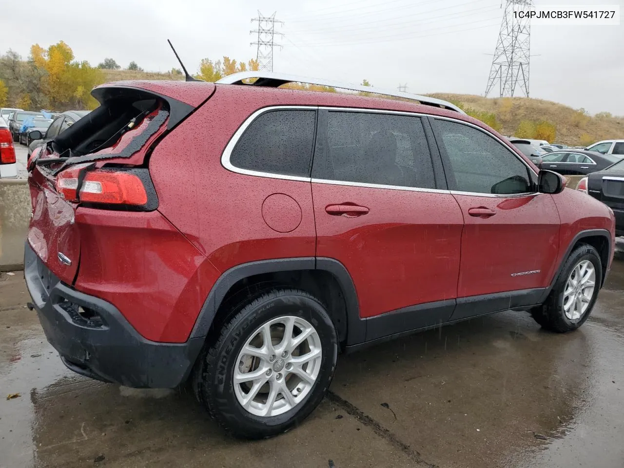 1C4PJMCB3FW541727 2015 Jeep Cherokee Latitude