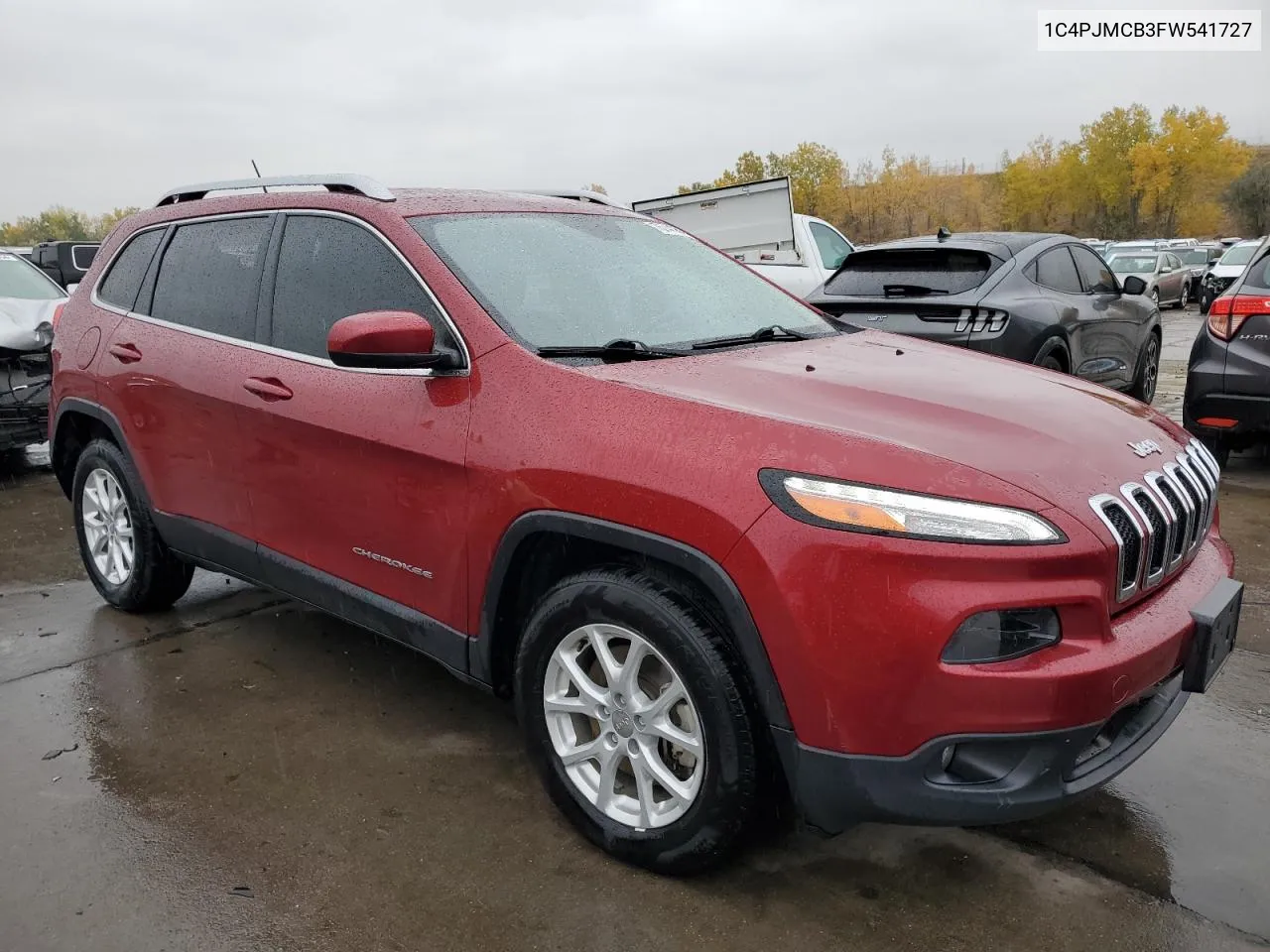 1C4PJMCB3FW541727 2015 Jeep Cherokee Latitude