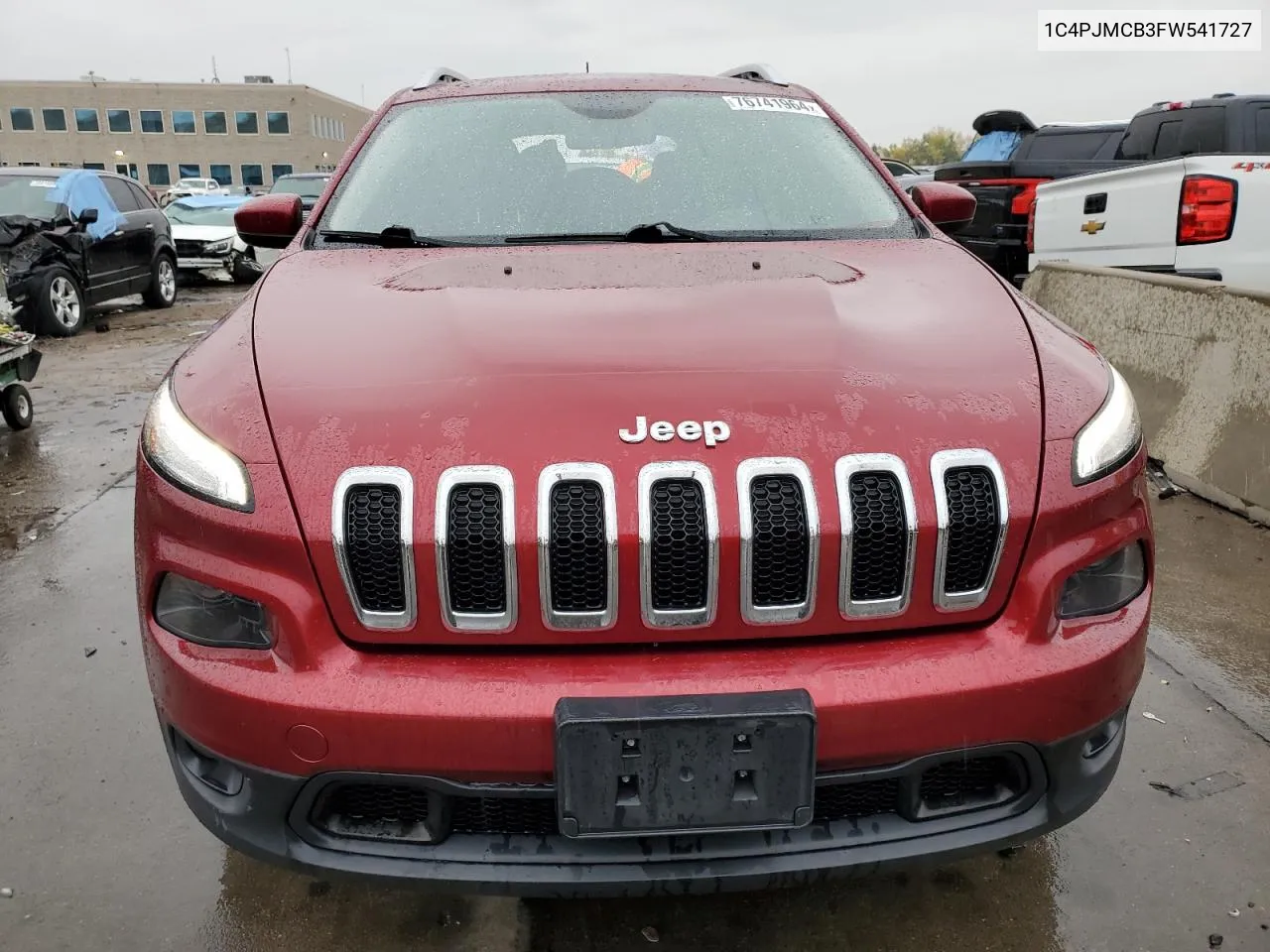 1C4PJMCB3FW541727 2015 Jeep Cherokee Latitude