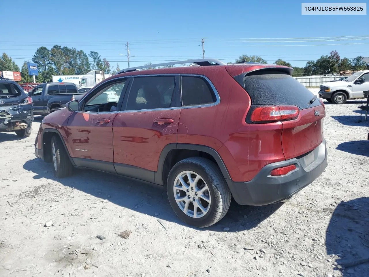 2015 Jeep Cherokee Latitude VIN: 1C4PJLCB5FW553825 Lot: 76748694