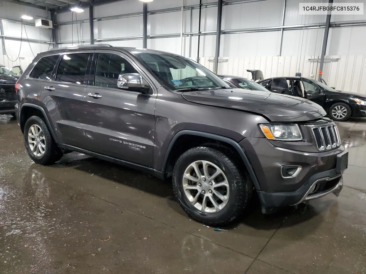 2015 Jeep Grand Cherokee Limited VIN: 1C4RJFBG8FC815376 Lot: 76755464