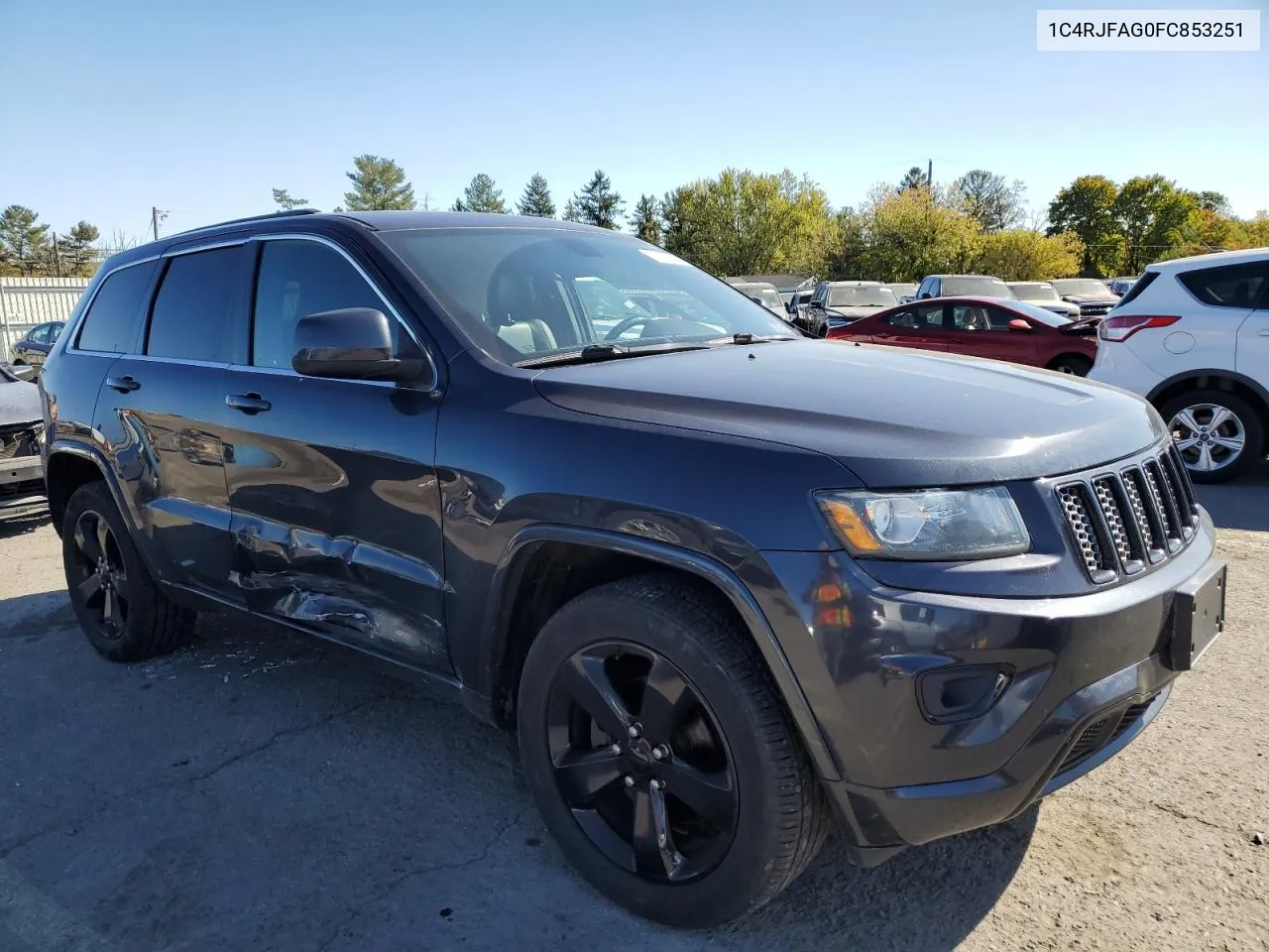 2015 Jeep Grand Cherokee Laredo VIN: 1C4RJFAG0FC853251 Lot: 76773604