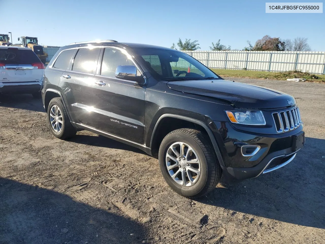 2015 Jeep Grand Cherokee Limited VIN: 1C4RJFBG5FC955000 Lot: 76796674