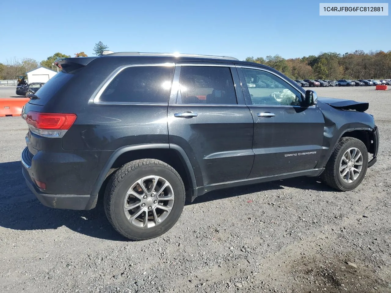 2015 Jeep Grand Cherokee Limited VIN: 1C4RJFBG6FC812881 Lot: 76885124