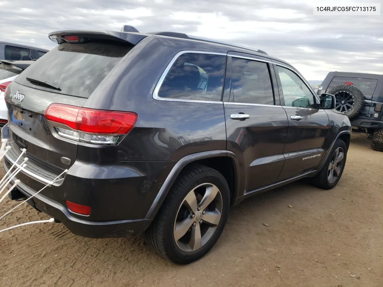 2015 Jeep Grand Cherokee Overland VIN: 1C4RJFCG5FC713175 Lot: 76890184