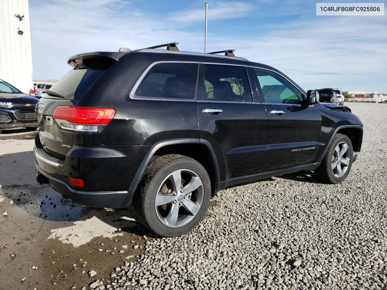 2015 Jeep Grand Cherokee Limited VIN: 1C4RJFBG8FC925506 Lot: 76992664