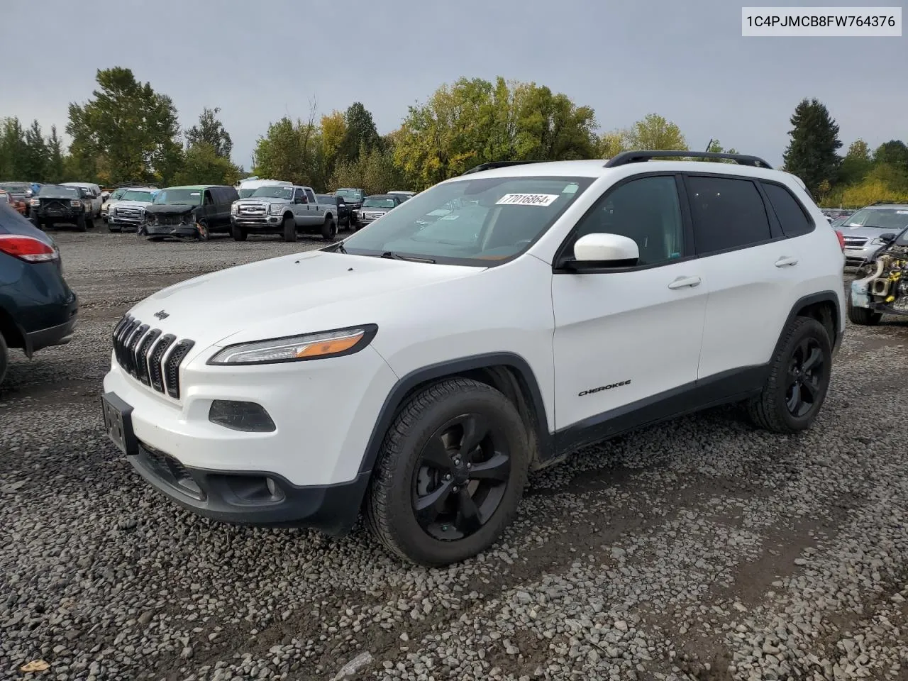 2015 Jeep Cherokee Latitude VIN: 1C4PJMCB8FW764376 Lot: 77016864