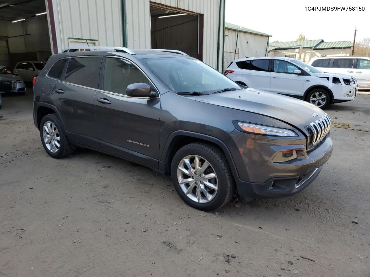 2015 Jeep Cherokee Limited VIN: 1C4PJMDS9FW758150 Lot: 77117424