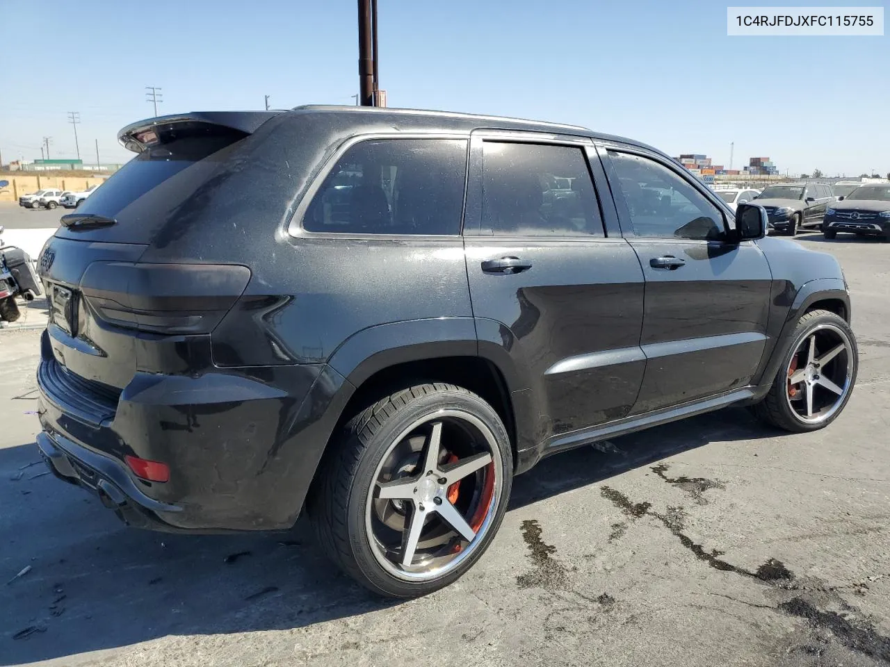 2015 Jeep Grand Cherokee Srt-8 VIN: 1C4RJFDJXFC115755 Lot: 77123184