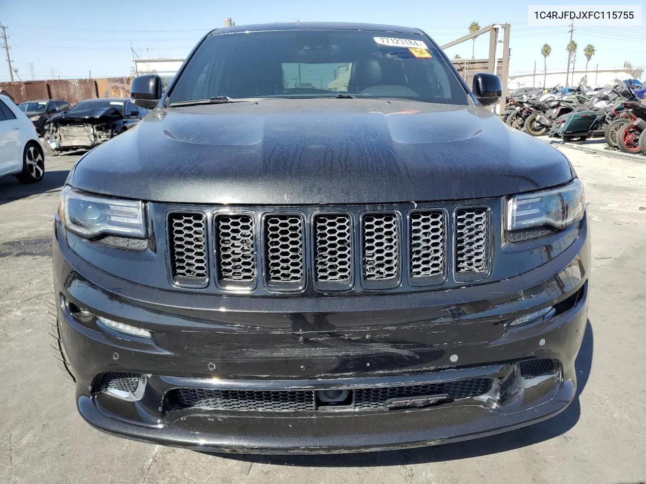 1C4RJFDJXFC115755 2015 Jeep Grand Cherokee Srt-8