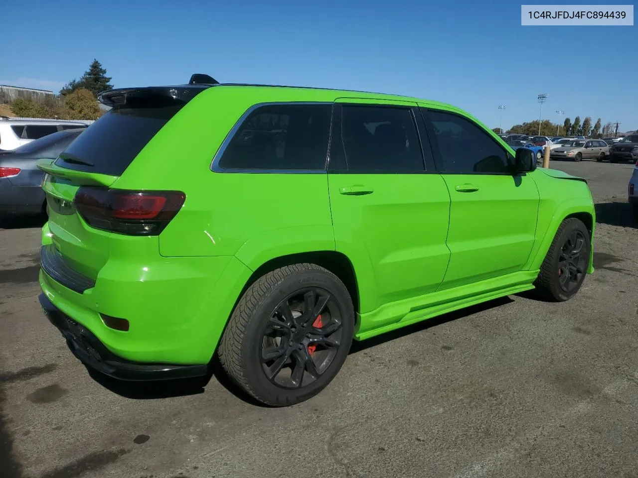 2015 Jeep Grand Cherokee Srt-8 VIN: 1C4RJFDJ4FC894439 Lot: 77128814