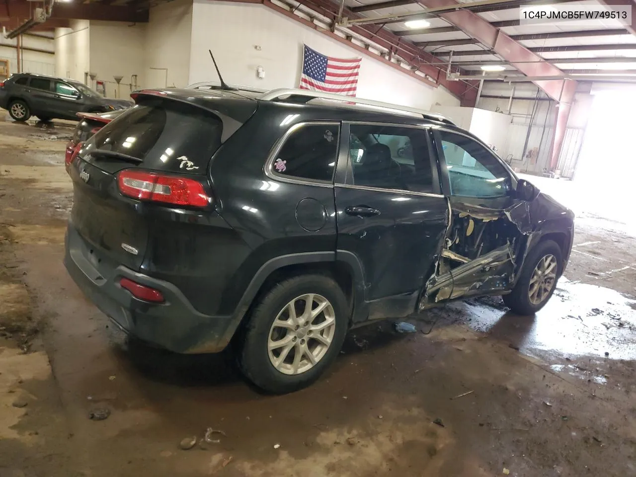 2015 Jeep Cherokee Latitude VIN: 1C4PJMCB5FW749513 Lot: 77132854