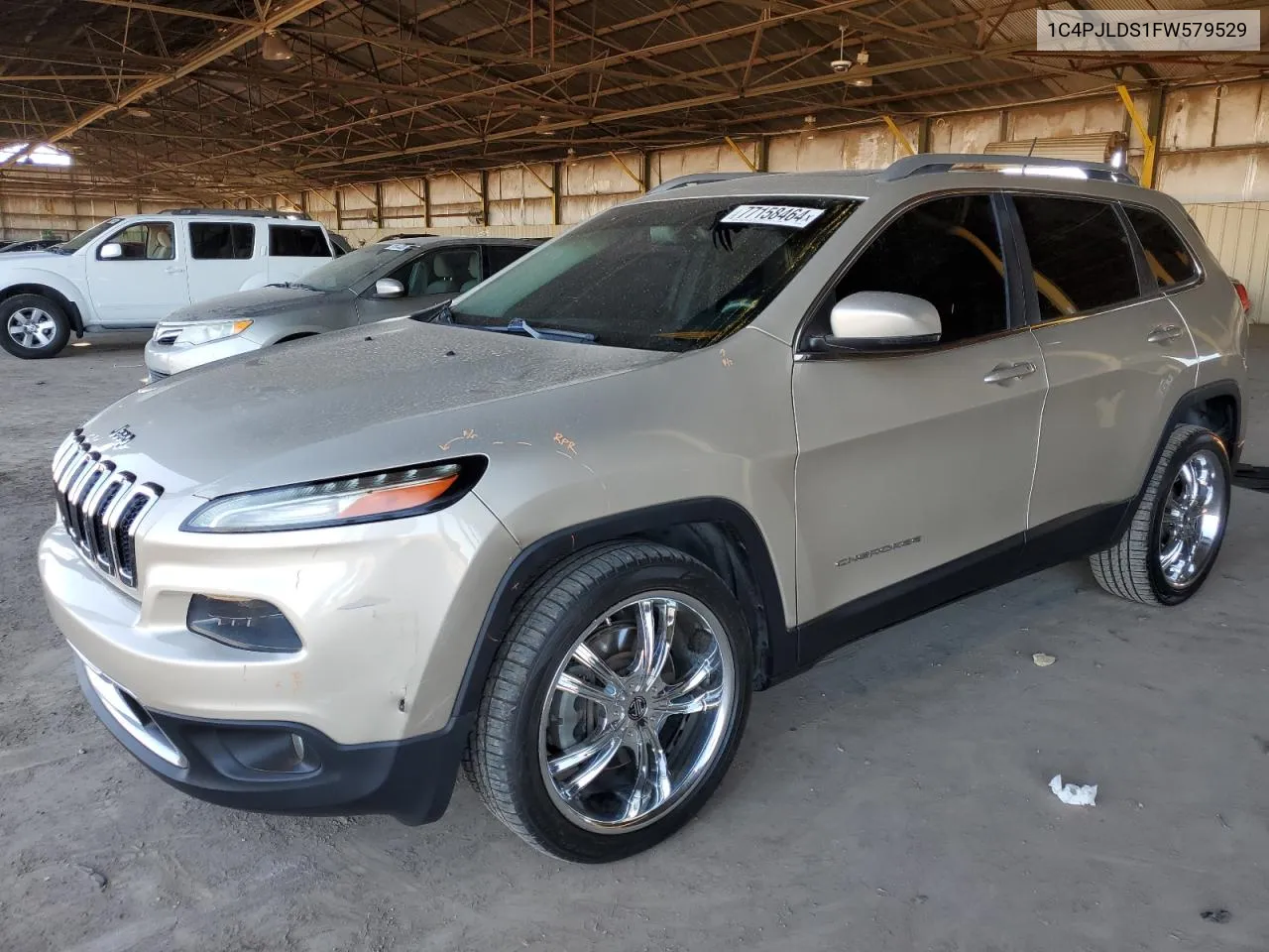 2015 Jeep Cherokee Limited VIN: 1C4PJLDS1FW579529 Lot: 77158464