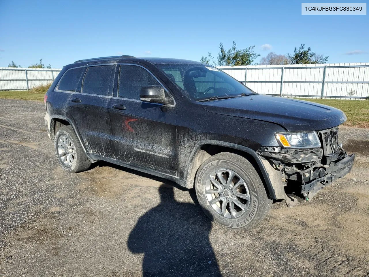 2015 Jeep Grand Cherokee Limited VIN: 1C4RJFBG3FC830349 Lot: 77166854