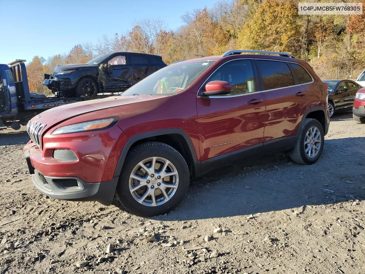 2015 Jeep Cherokee Latitude VIN: 1C4PJMCB5FW768305 Lot: 77171644