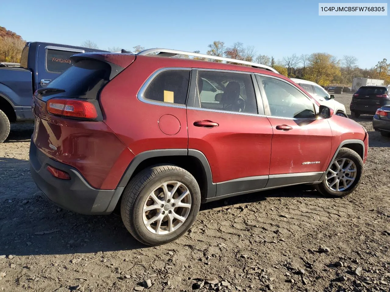 2015 Jeep Cherokee Latitude VIN: 1C4PJMCB5FW768305 Lot: 77171644