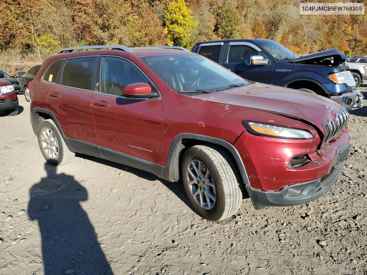 2015 Jeep Cherokee Latitude VIN: 1C4PJMCB5FW768305 Lot: 77171644