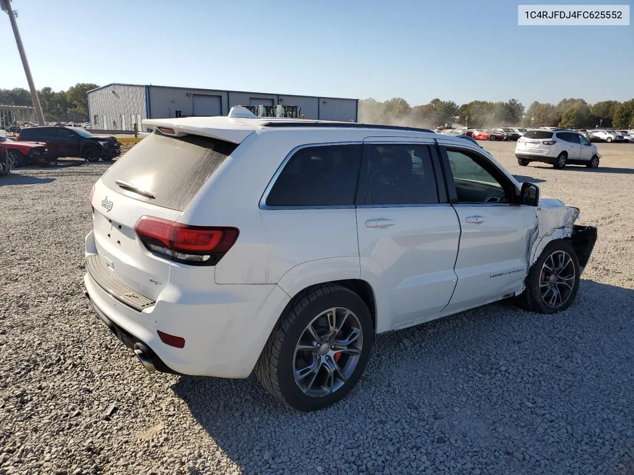 2015 Jeep Grand Cherokee Srt-8 VIN: 1C4RJFDJ4FC625552 Lot: 77171974