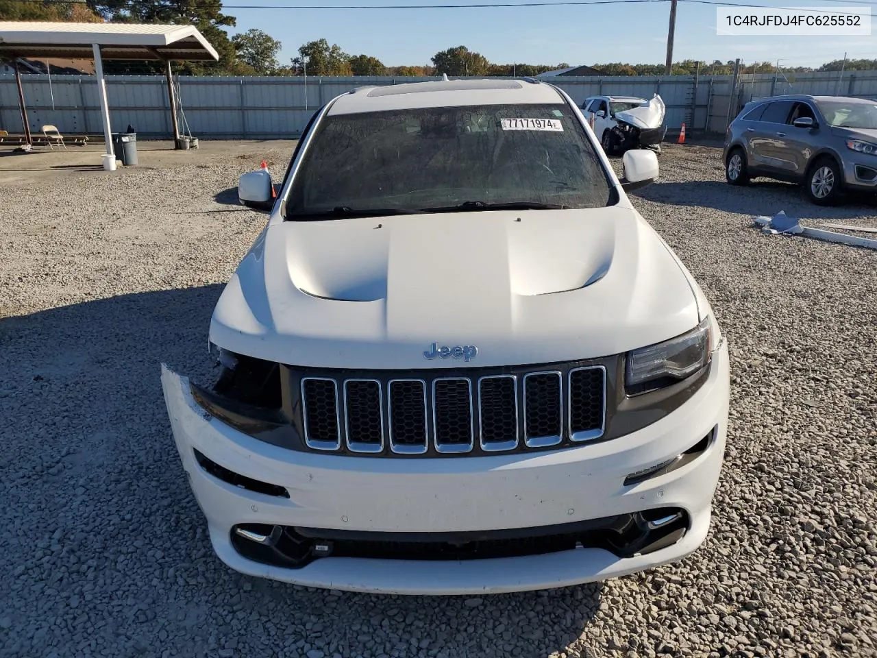 2015 Jeep Grand Cherokee Srt-8 VIN: 1C4RJFDJ4FC625552 Lot: 77171974