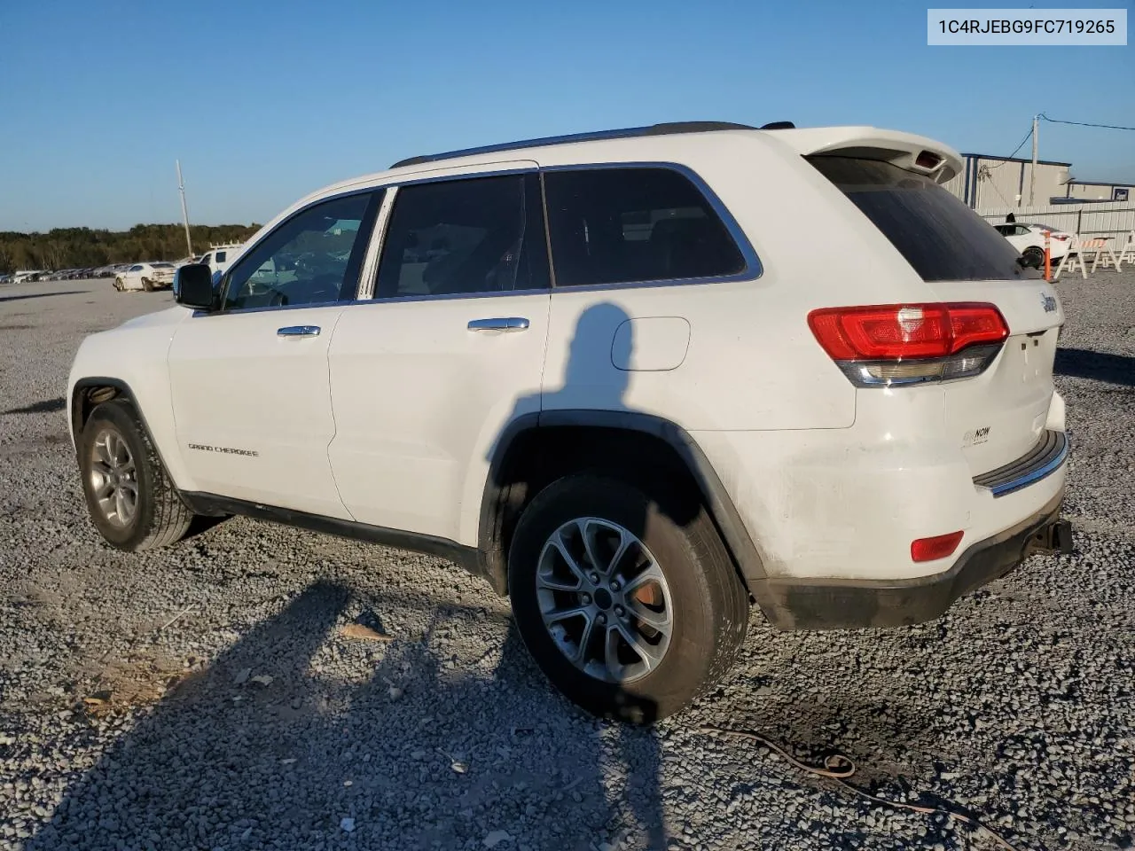 2015 Jeep Grand Cherokee Limited VIN: 1C4RJEBG9FC719265 Lot: 77379554