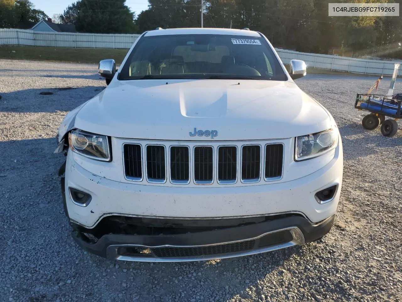 2015 Jeep Grand Cherokee Limited VIN: 1C4RJEBG9FC719265 Lot: 77379554