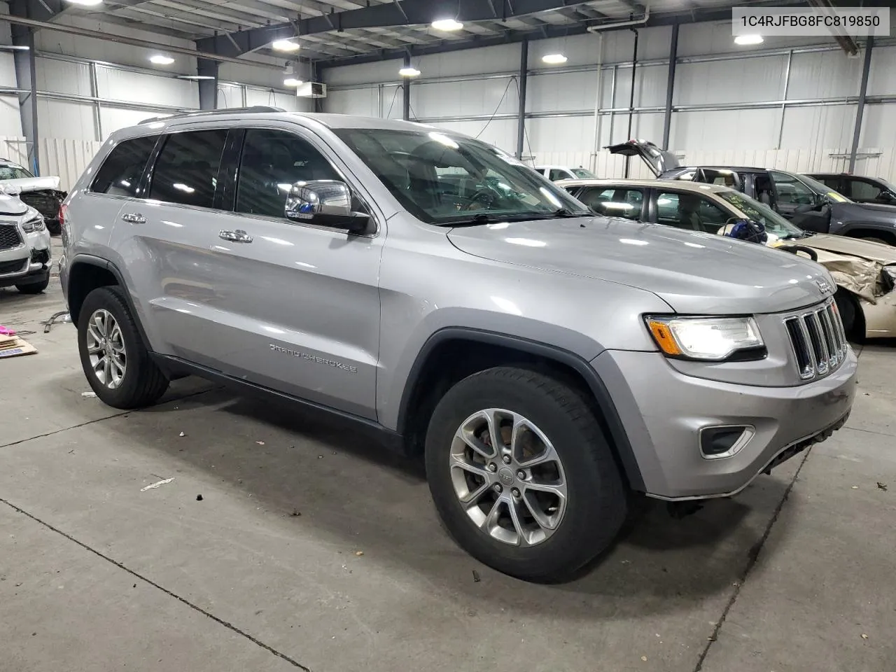 2015 Jeep Grand Cherokee Limited VIN: 1C4RJFBG8FC819850 Lot: 77413744