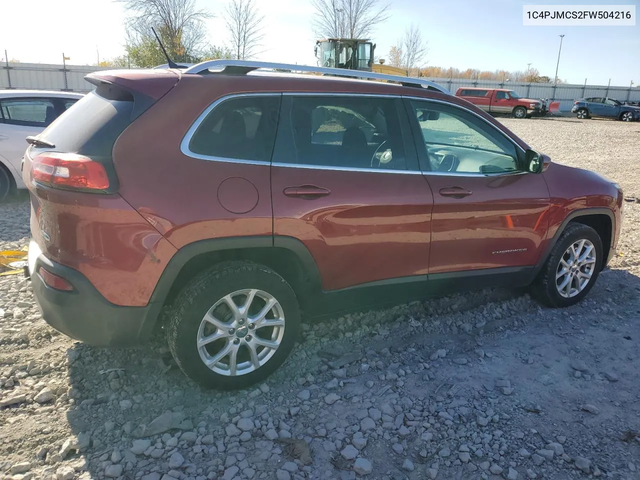 2015 Jeep Cherokee Latitude VIN: 1C4PJMCS2FW504216 Lot: 77448924