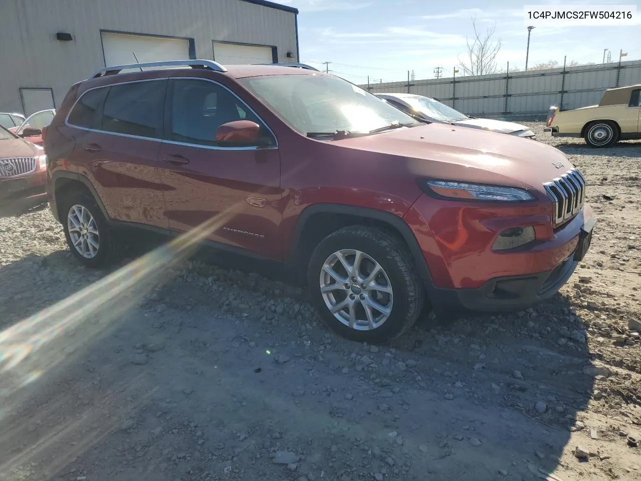 2015 Jeep Cherokee Latitude VIN: 1C4PJMCS2FW504216 Lot: 77448924